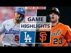 san francisco giants vs dodgers match player stats